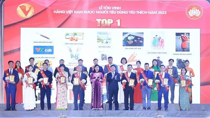 Tôn vinh 150 sản phẩm hàng Việt được người tiêu dùng yêu thích năm 2023